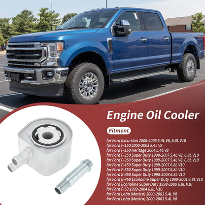 Engine Oil Cooler for Ford F150 F250 F350 F450 F550 Excursion (2000-2023)