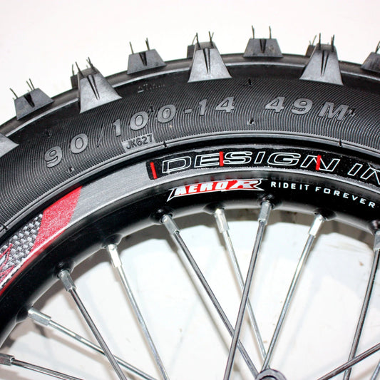 15mm 17" Front & 14" Alloy Rear Wheel Rim Tire for PIT Dirt Bike