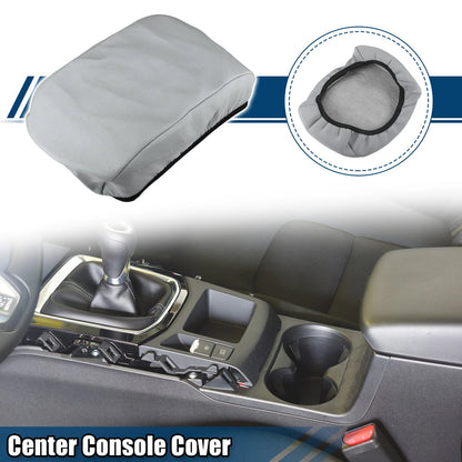 Center Console Armrest Cover for Ford Fusion (2010-2012) - Neoprene Gray