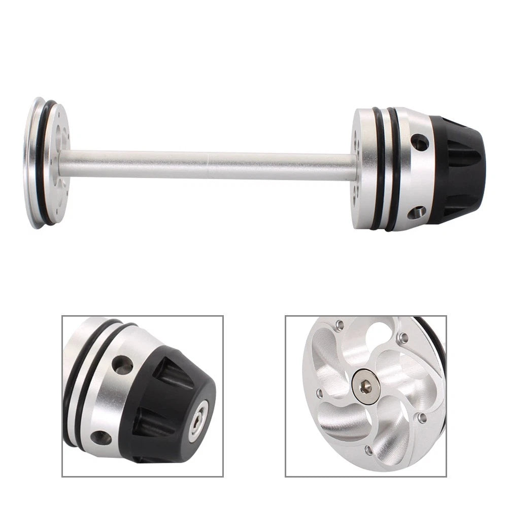 Silver Rear Axle Fork Sliders for BMW R1200GS R1250GS ADV (2013-2023)