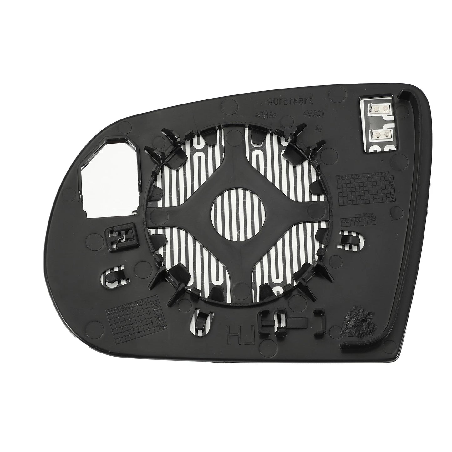 Heated Right Rearview Side Mirror Glass for Jeep Cherokee (2014-2019)
