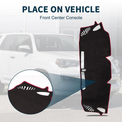 Dash Cover Mat for Subaru Levorg VN Series (2014-2023) Black Red Set