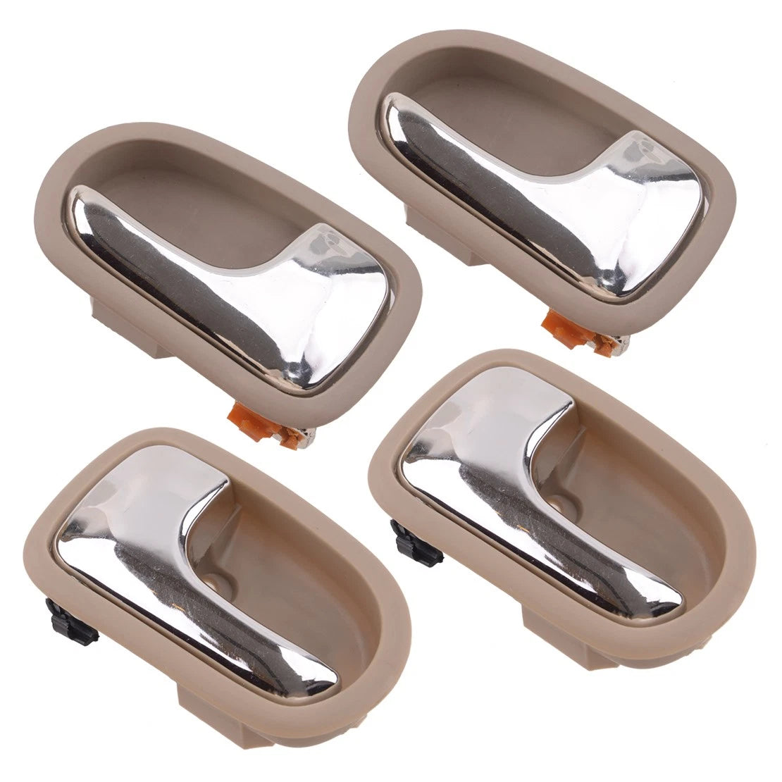 4pcs Beige Inside Door Handles for Mazda 626, Protege, 323 (1993-2002)