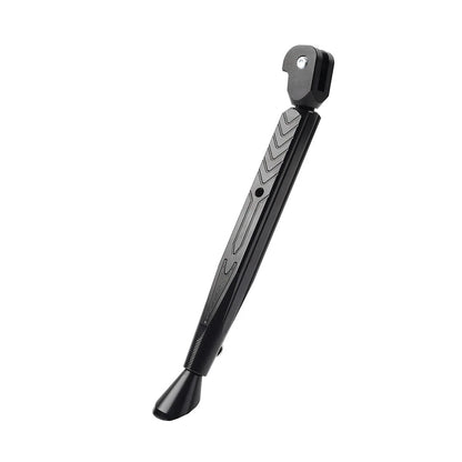 Black CNC Aluminum Adjustable Kickstand Foot for Universal Motorcycles