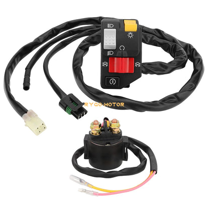 Handlebar & Starter Relay Switch for Honda Sportrax 250 TRX250EX (2001–2005)