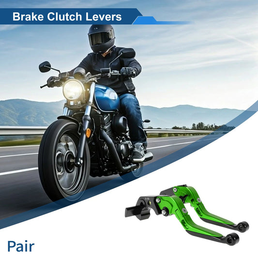 2 x Adjustable Short Long Brake Clutch Lever for Kawasaki ZX14R