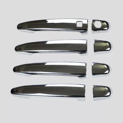 8pcs Car Door Side Handle Chrome Cover Trim for Toyota Highlander (2008-2013)