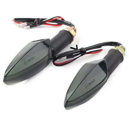 Universal 12V LED Flash Turn Signal Lights for Motorcycle