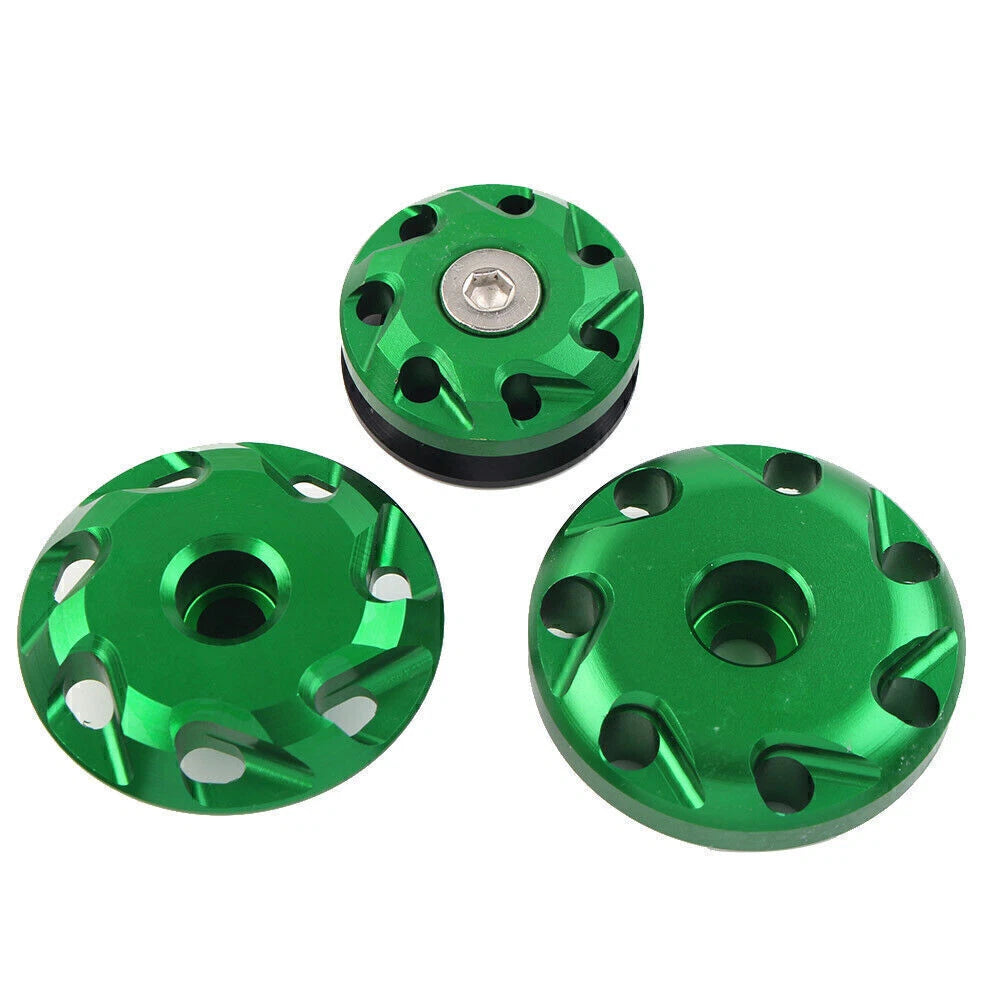 Green Frame Hole Cover Plug Cap Set for Kawasaki NINJA1000 Z1000 Z1000SX (2011-2016)