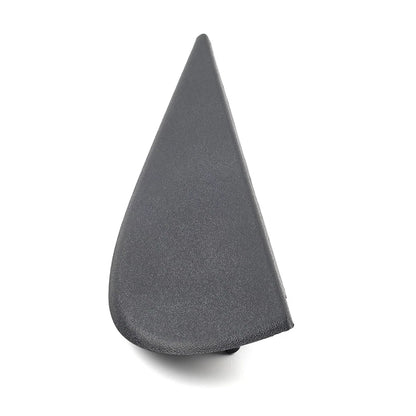Black Left Door Side Mirror Triangle Flag Applique for Jeep Wrangler (2007-2018)