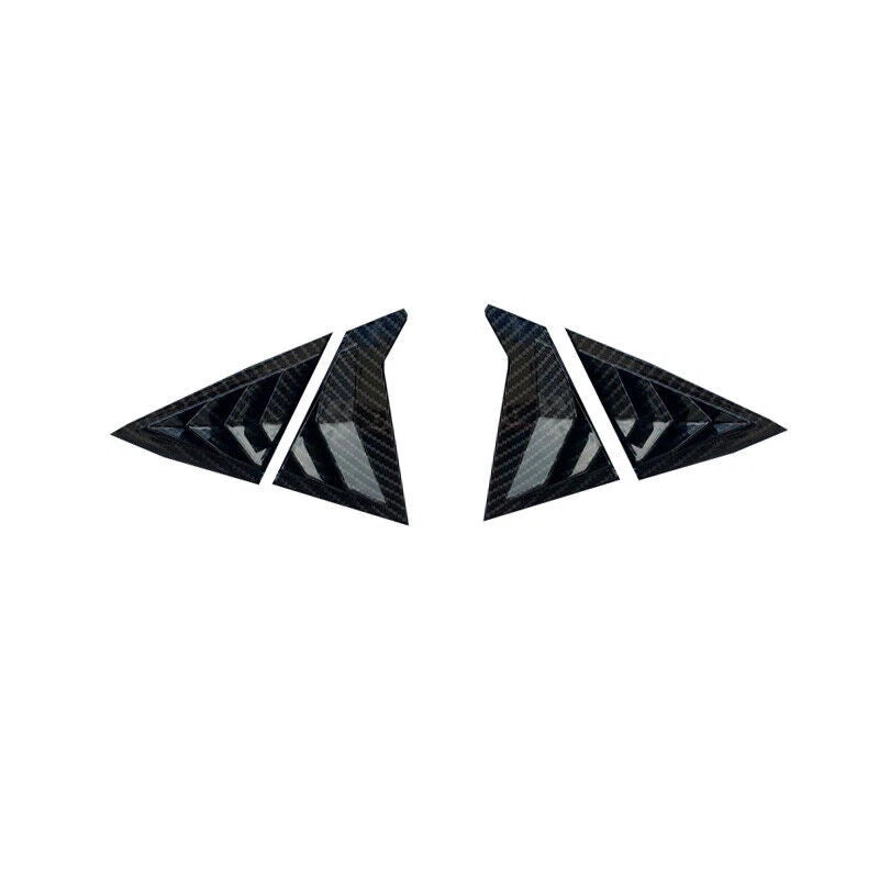 Carbon Fiber Side Window Louver Trim for Hyundai Elantra (2011–2016)
