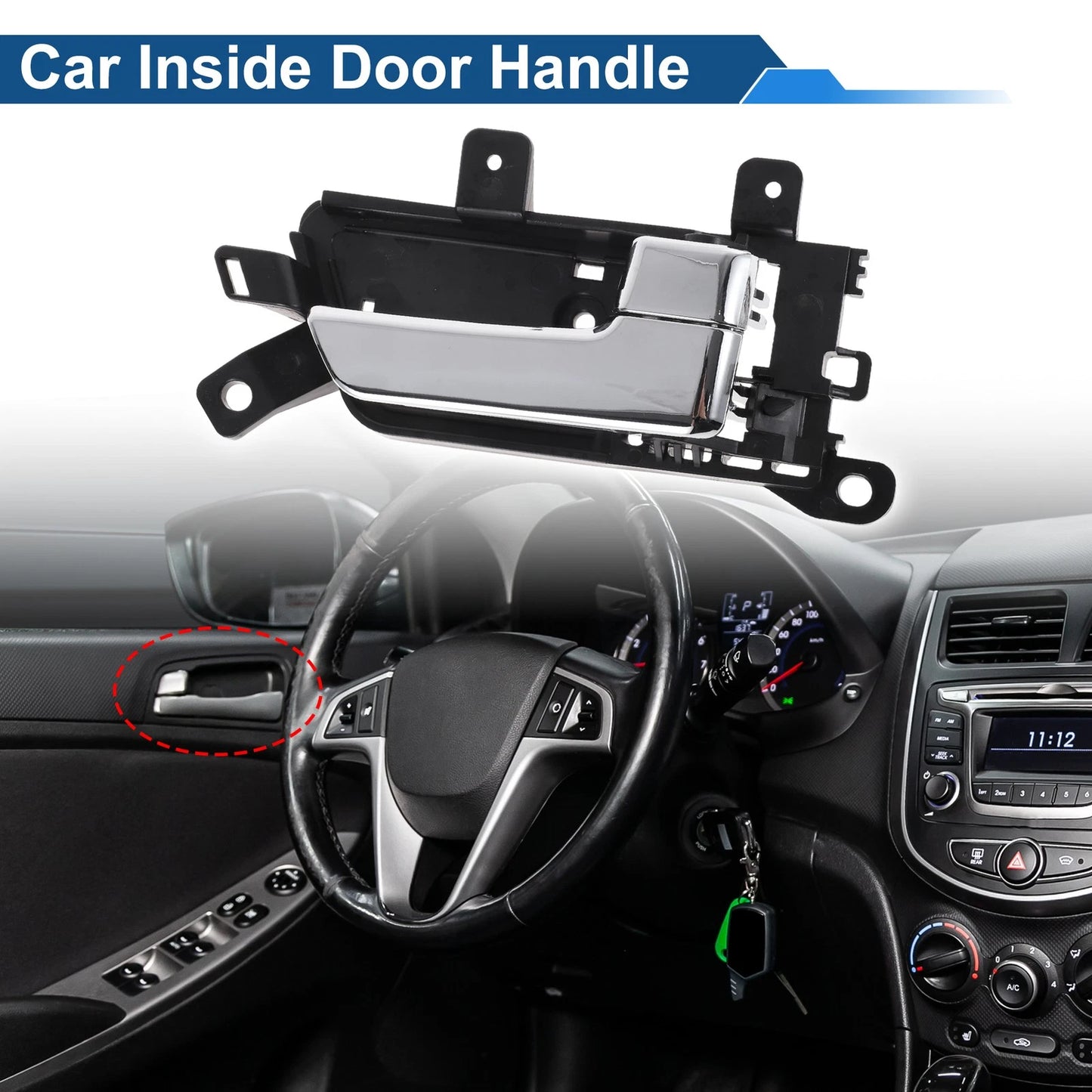Front Driver Side Door Handle for Kia Borrego (2007-2015)