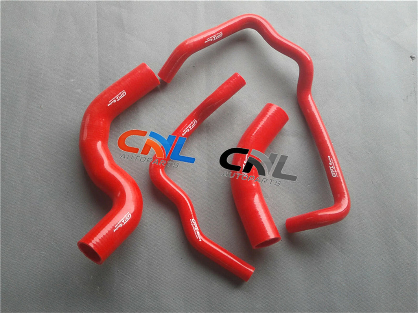 RED Silicone Radiator Heater Hose for HILUX KZN165R 3.0 Turbo Diesel (1999-2005)