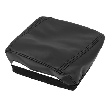 Black Center Console Lid Armrest Cover for Honda CR-V (2017-2021)
