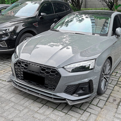 Front Splitter Lip for Audi A5 Sline S5 (2021-2024)