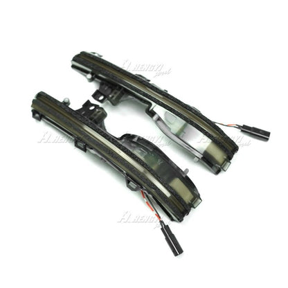 2x Smoked Sequential Side Mirror Signal Light for Lexus IS (2021–2025)