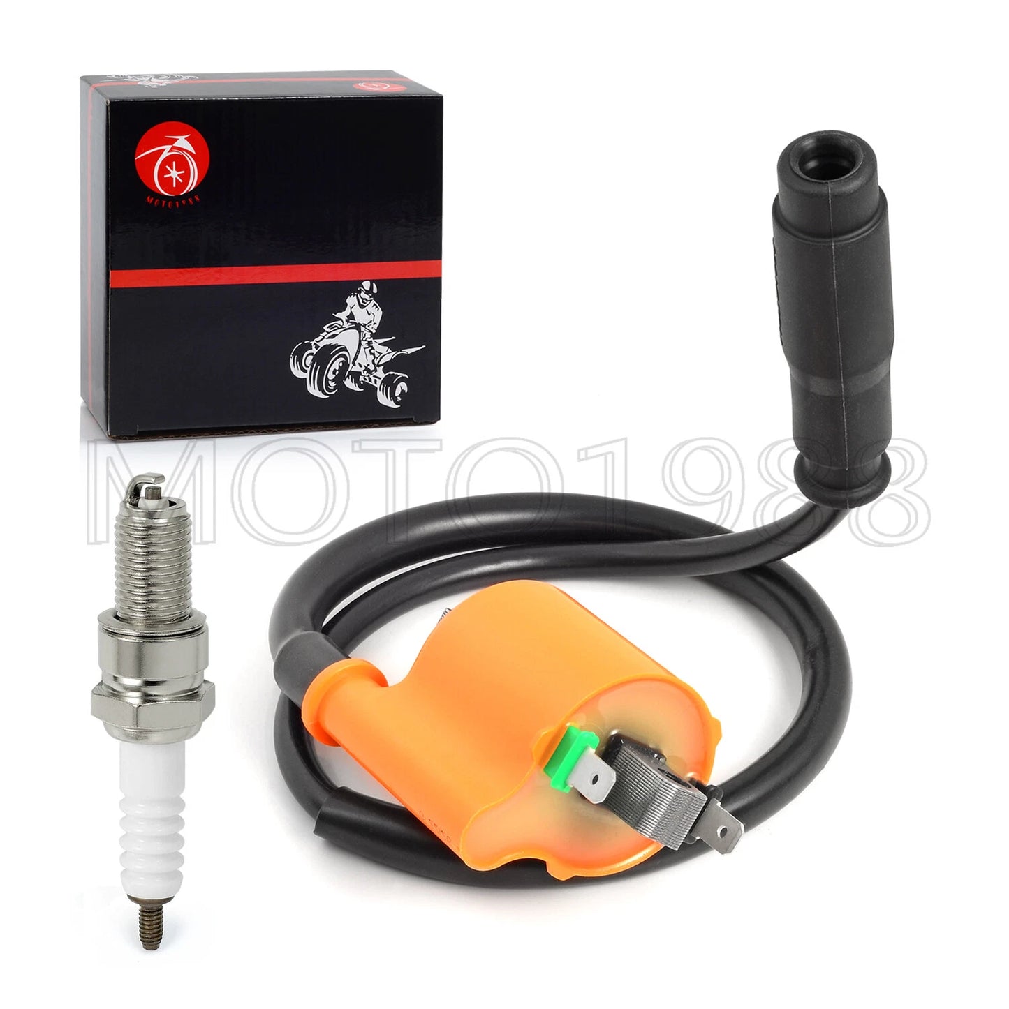 Ignition Coil Pack + Spark Plug CAP for Kawasaki Teryx 750 KRF750 (2008–2013)