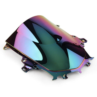 Double Bubble Windshield for Yamaha YZF R1 (2015-2017) Deep Iridium Lens