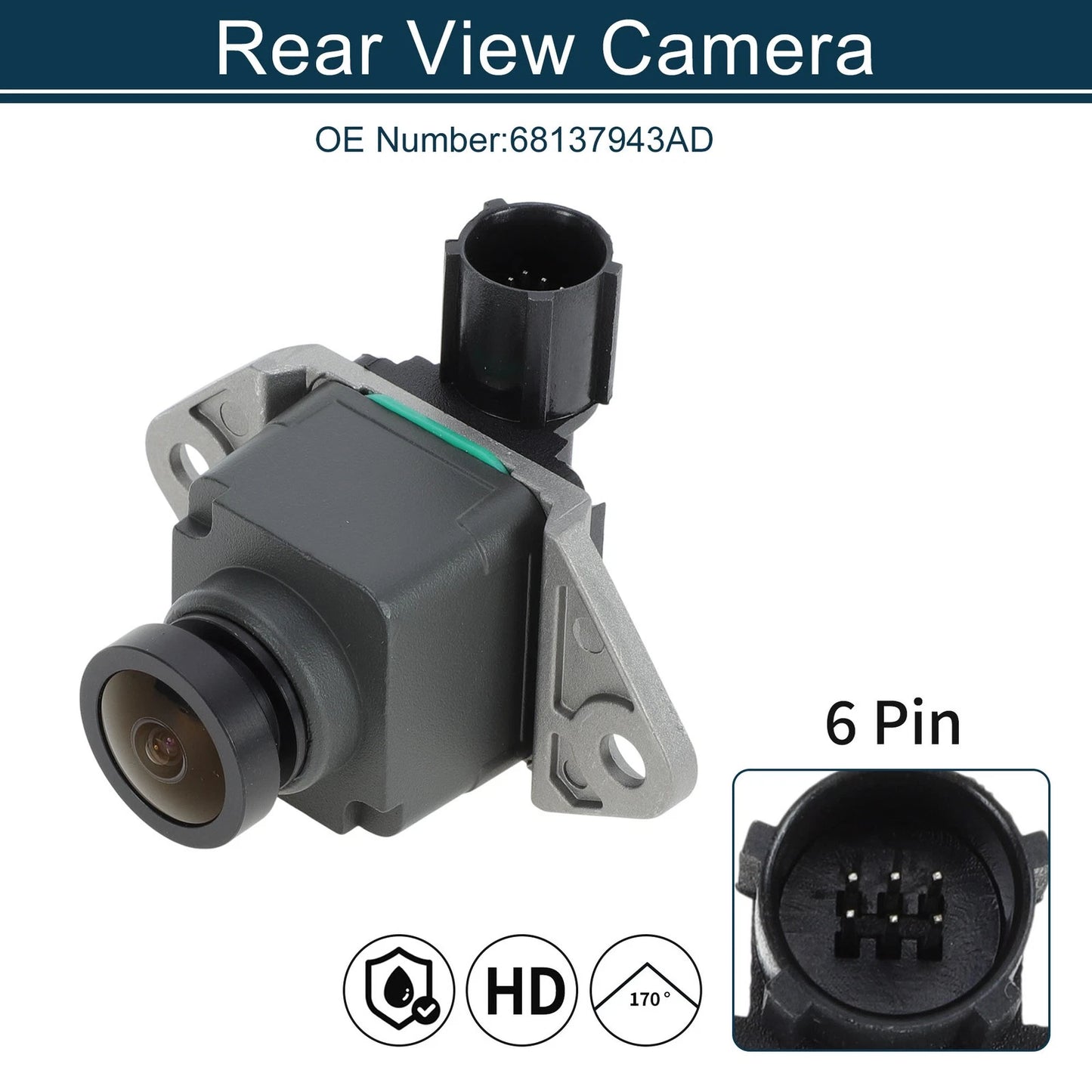 Rear View Park Assist Backup Camera for Jeep Grand Cherokee (2014-2015)