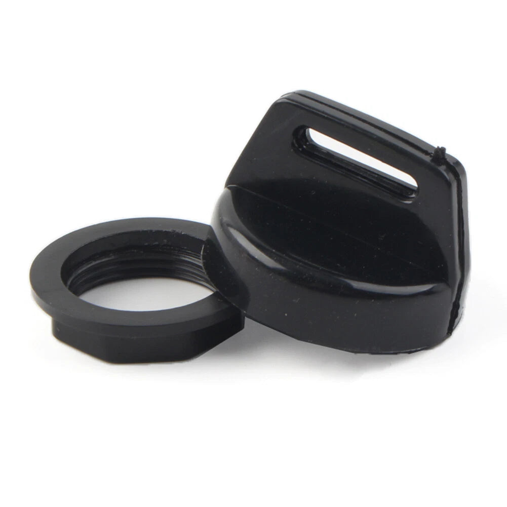 Black ABS Ignition Key Cover w/Nut for Polaris RZR XP 800-1000 Ranger Sportsman