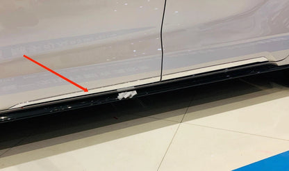 Body Door Side Molding Cover Trim for Toyota Sienna (2021-2023) 4 x ABS Chrome