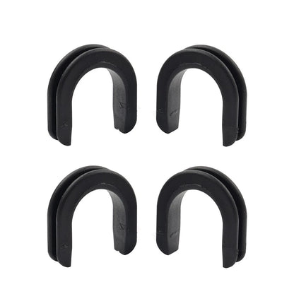 2 x Sissy Bar Luggage Rack Side Mounting Grommets for Harley (2009-2023)