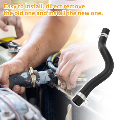 Radiator Hose for Ford Fiesta (2009-2024) Rubber Black 1 Pc