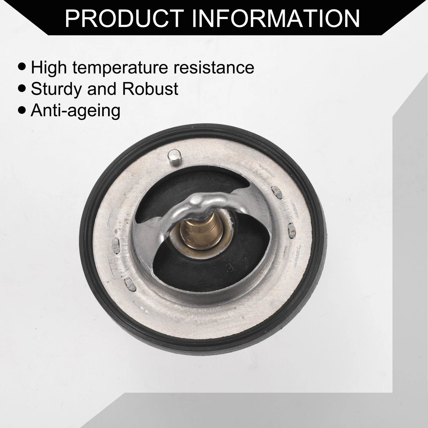 Engine Coolant Thermostat for Isuzu D-Max 2007-2012 Silver Tone