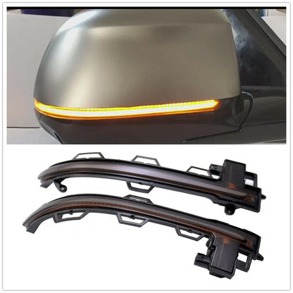 2 x LED Smoked Side Mirror Turn Signal Lights for BMW X3 (2018-2020)