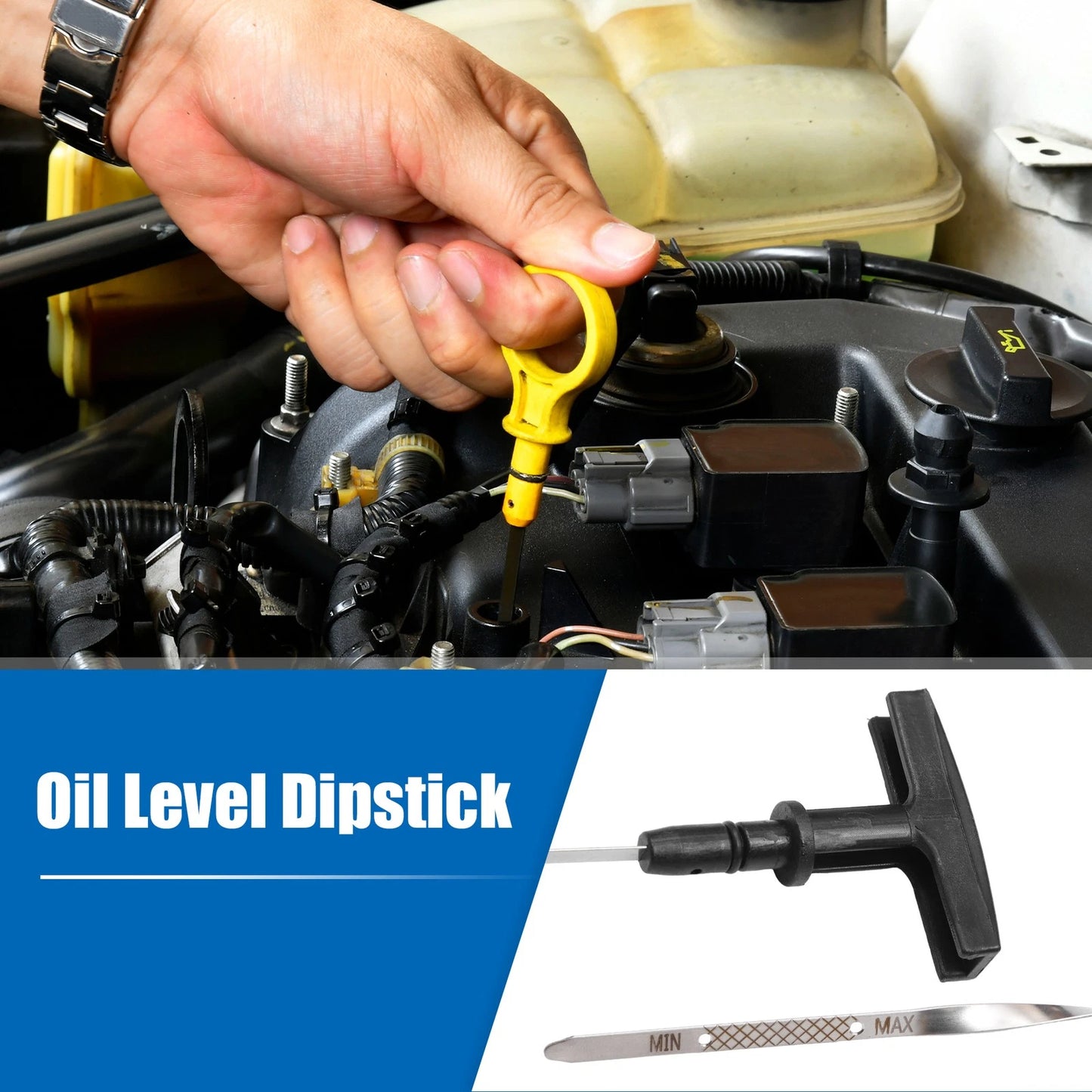 Engine Oil Level Indicator Dipstick for Mercury Mountaineer (1997-1998)