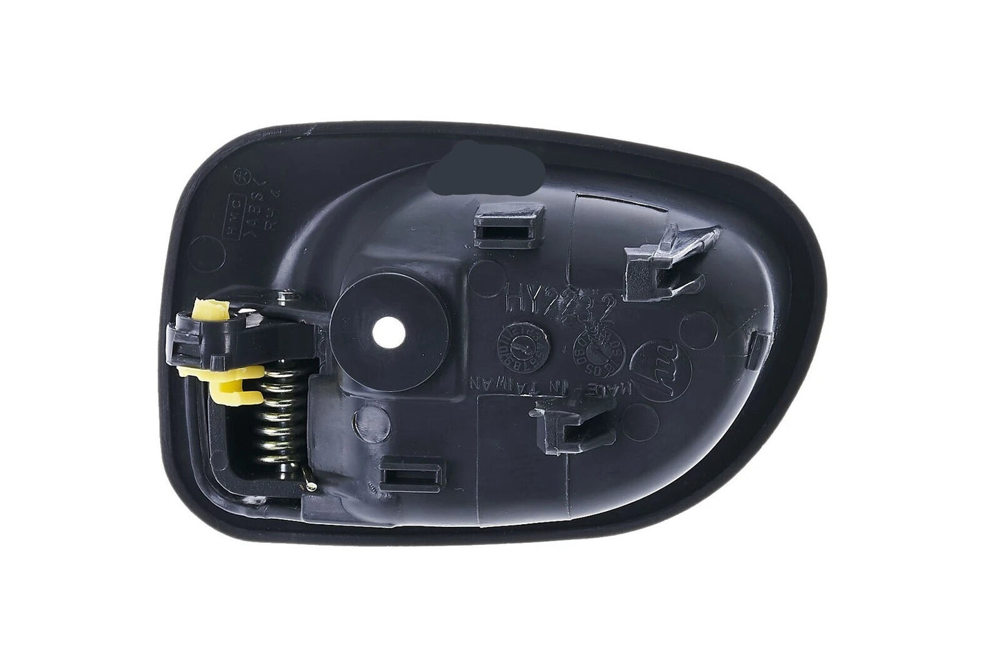 Textured Grey Front/Rear Right Inner Door Handle for Hyundai Excel (1994-2000)