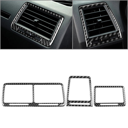 3 x Carbon Fiber Interior Air Vent Outlet Covers for Dodge Challenger (2008-2014)