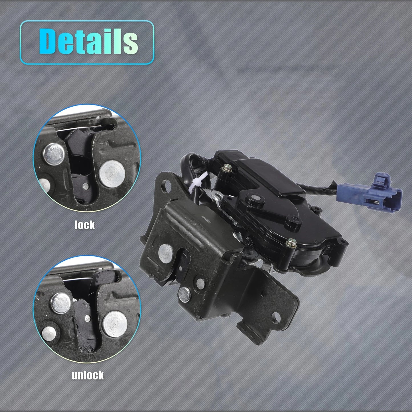 Rear Liftgate Door Lock Actuator for Toyota Prius (2004-2009)