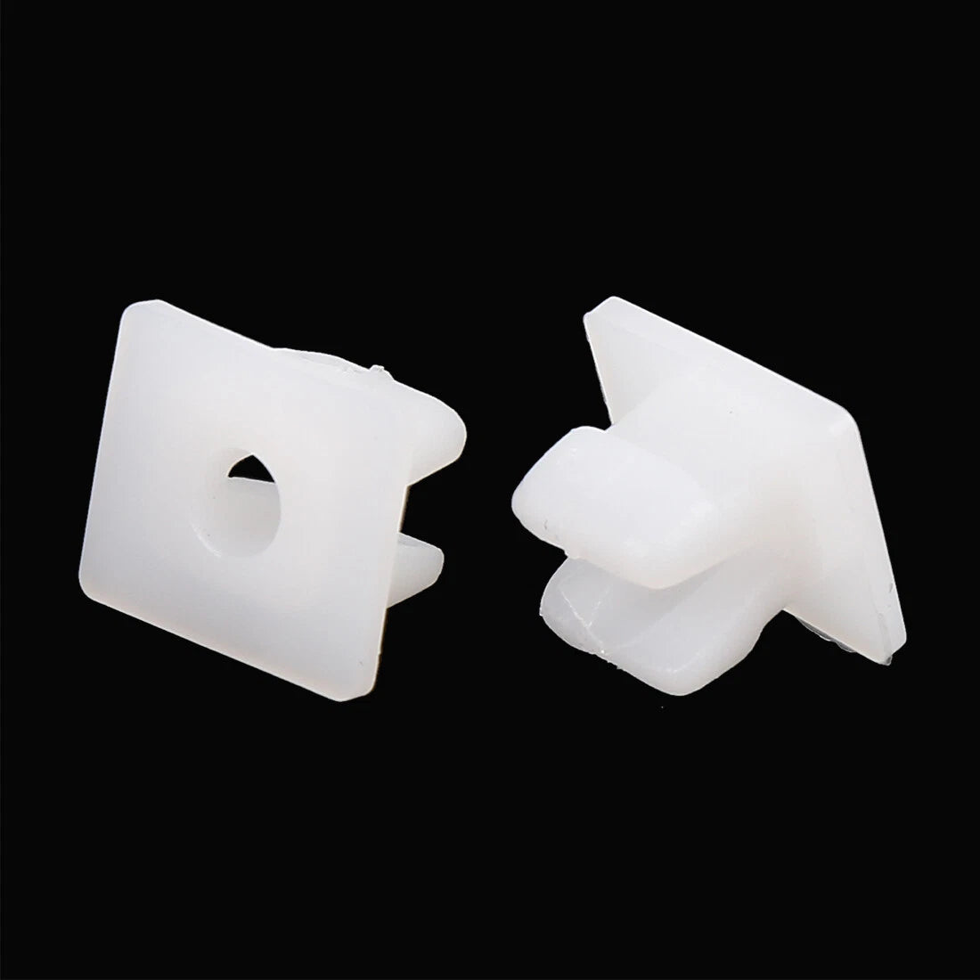 20pcs Plastic Rivet White Bumper Fender Fastener Clips for Toyota Camry