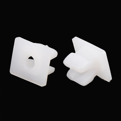 20pcs Plastic Rivet White Bumper Fender Fastener Clips for Toyota Camry