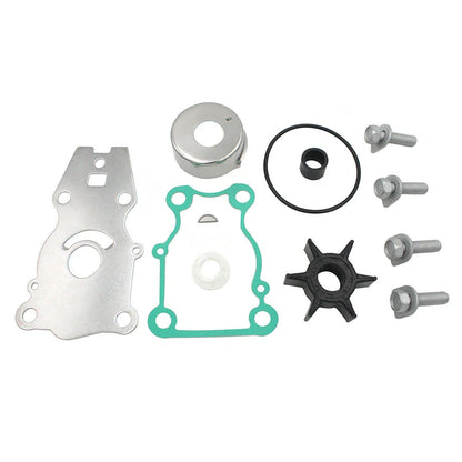 Water Pump Impeller Kit for Yamaha 25/30/40HP T25/F30/F40 (1996-2023)