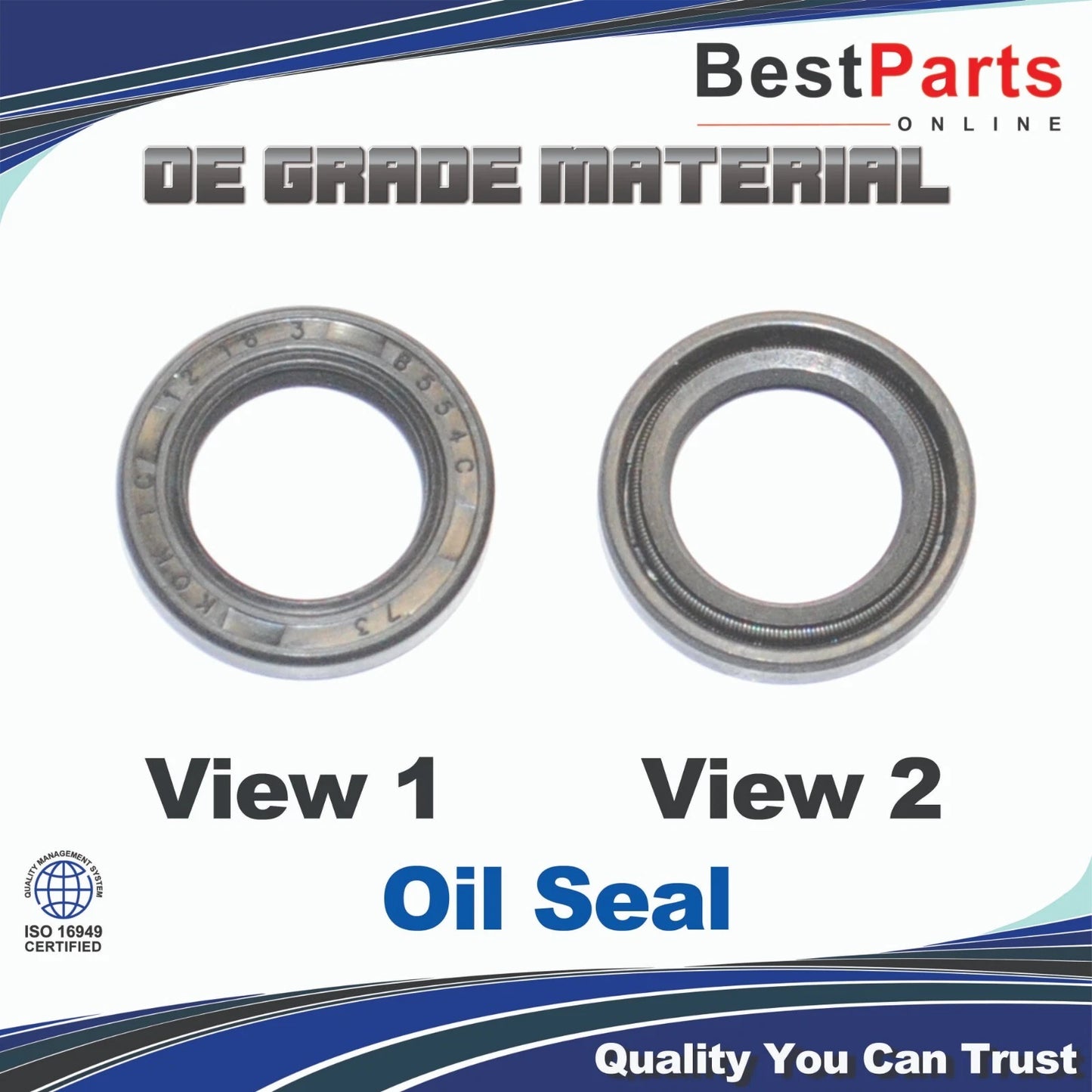 Oil Seal / 12X18X3 / Rotary Shaft Seal for HMSA7