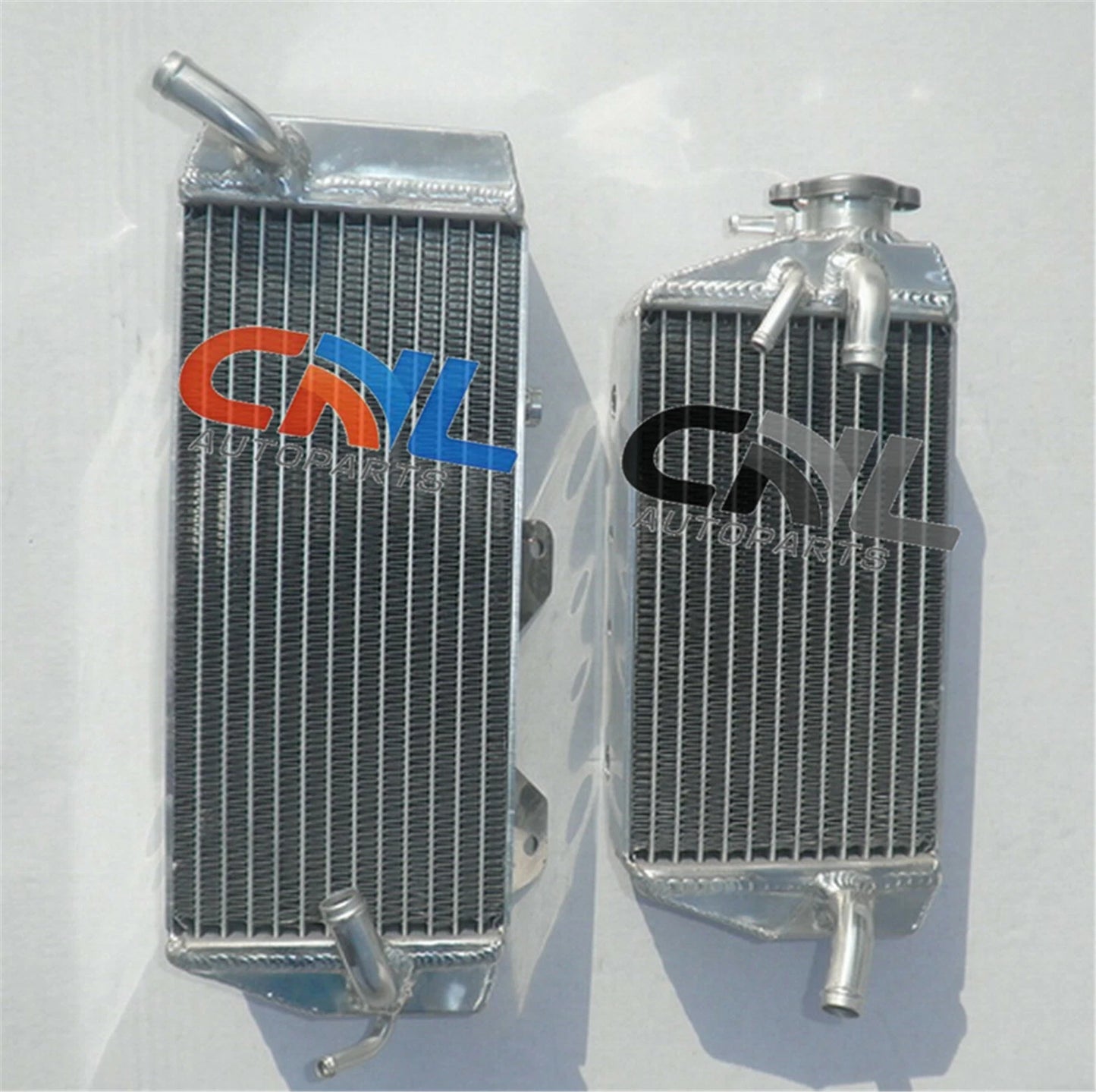 Aluminum Radiator Set for Kawasaki KLX450R KLX450 (2006-2009)