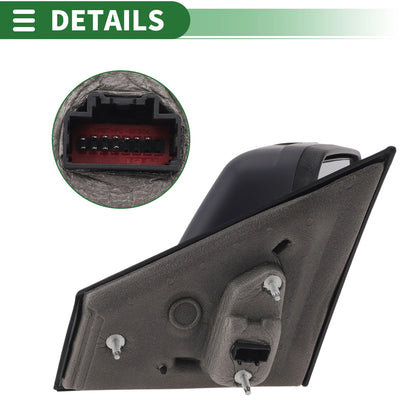 Right Driver Side Door Mirror for Ford Edge (2007-2011)