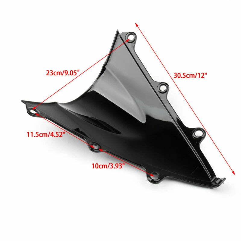 New Moto ABS Plastic Windshield for Honda CBR300R (2014-2017)