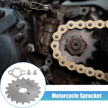 Front Engine / 420 Style 18T 20mm ID / Sprocket Set for Dirt Pit Bike ATV