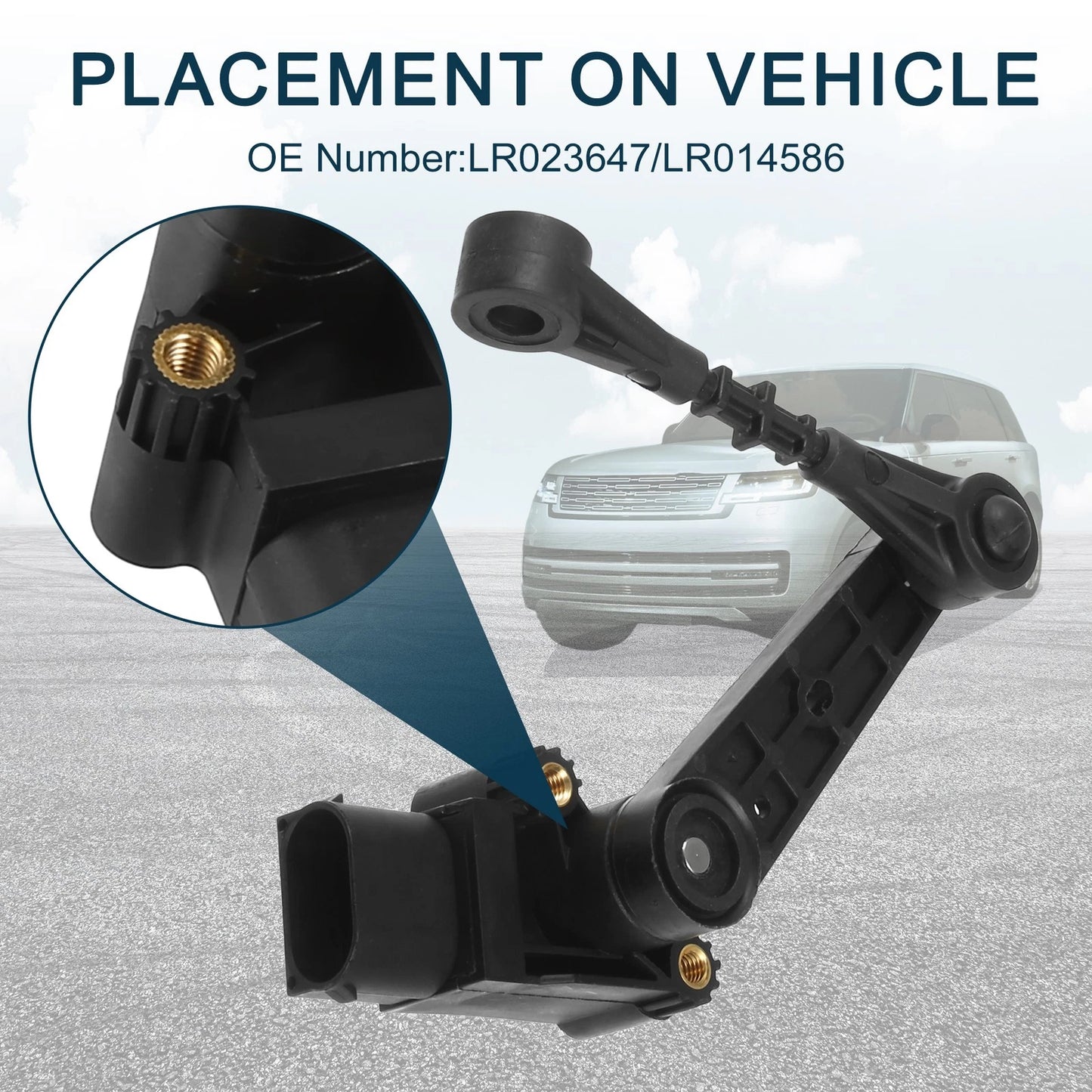 Front Ride Height Level Sensor for Land Rover Range Rover Sport (2005-2013)