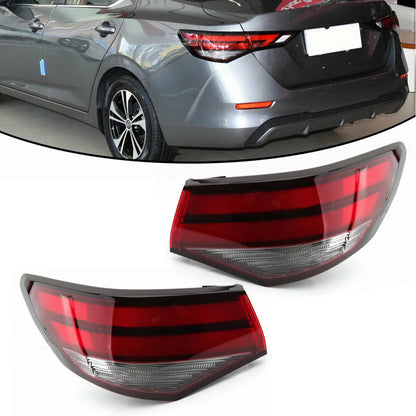 Outer Tail Brake Light Pair for Nissan Sentra (2020-2022)