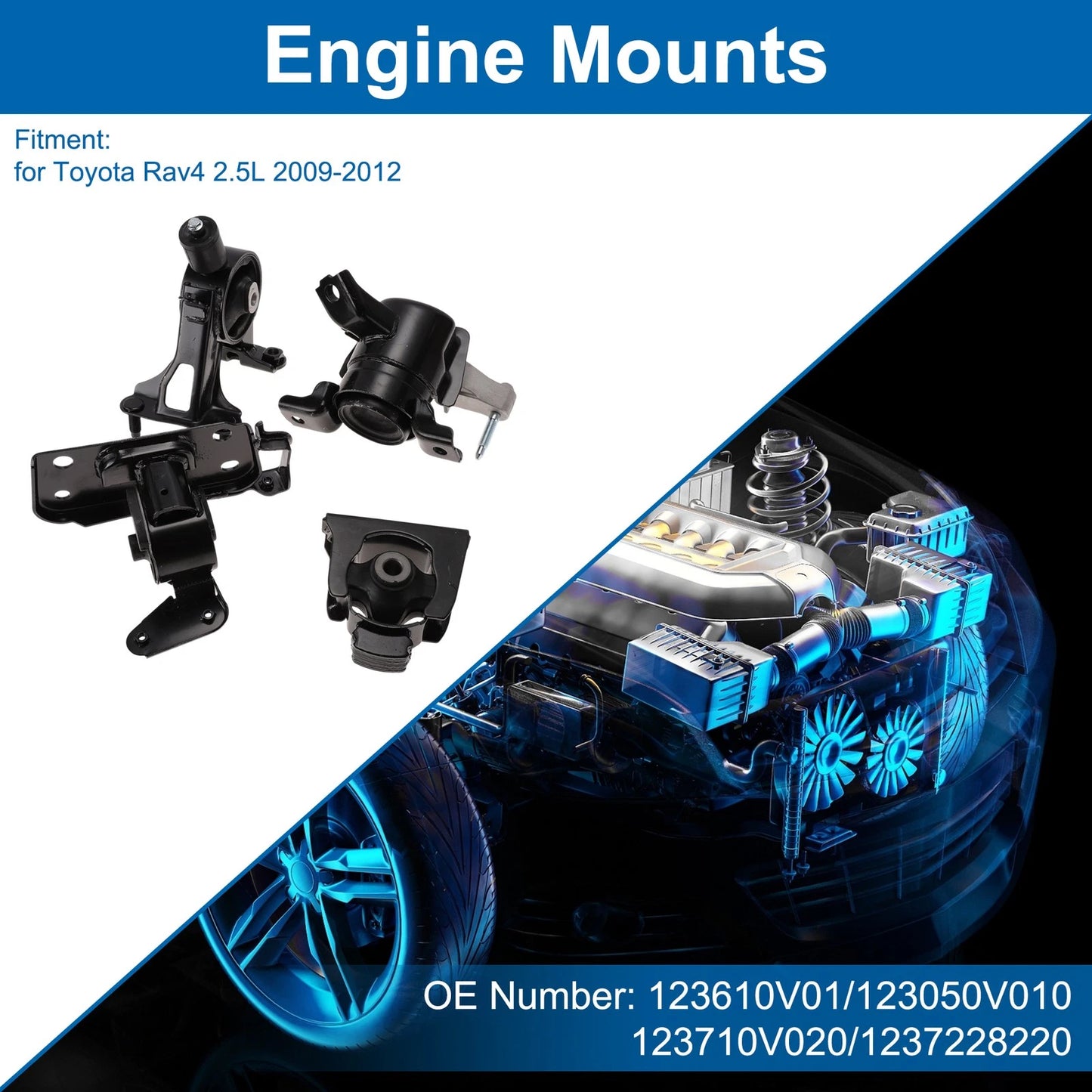 Engine Motor Mount for Toyota Rav4 2.5L (2009-2012)