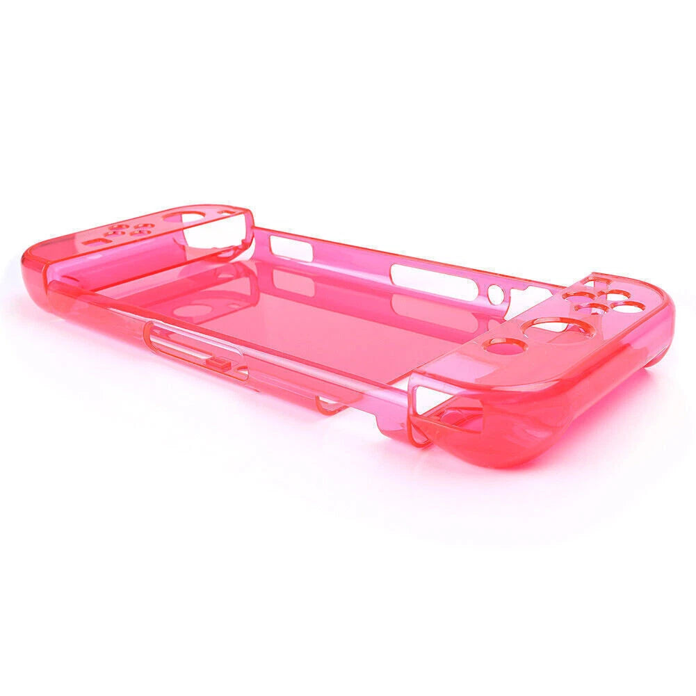 Clear Shockproof Hard Case Cover for Nintendo Switch Joy-Con (2017-Present)