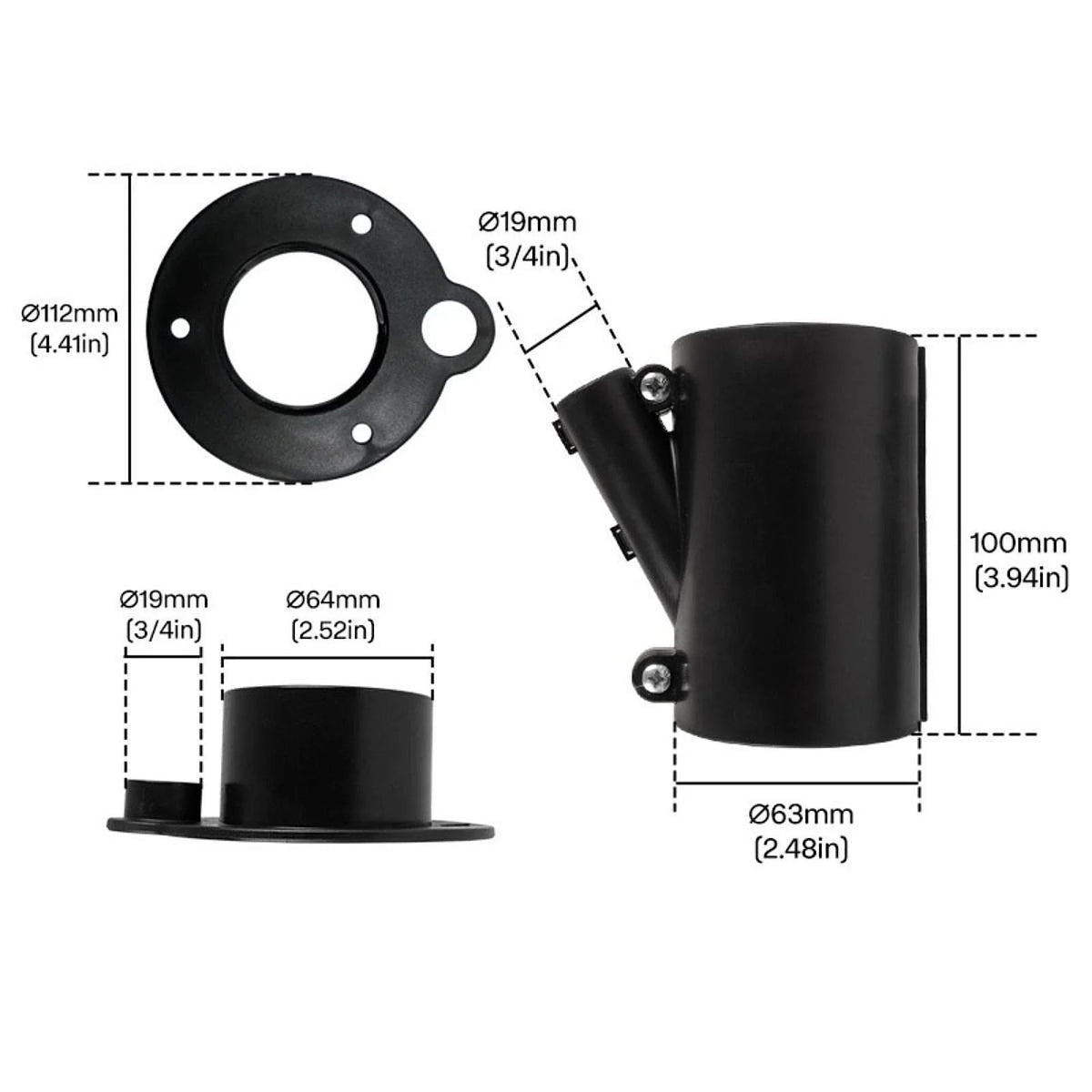 Outboard Rigging Hose Flange Union for Cables/Lines - Professional Wire