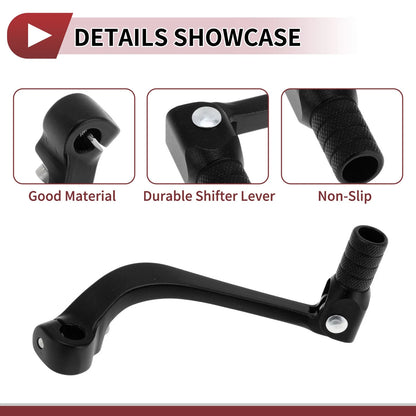 Folding Shifter Lever for Honda CRF110F 2013-2018 Black