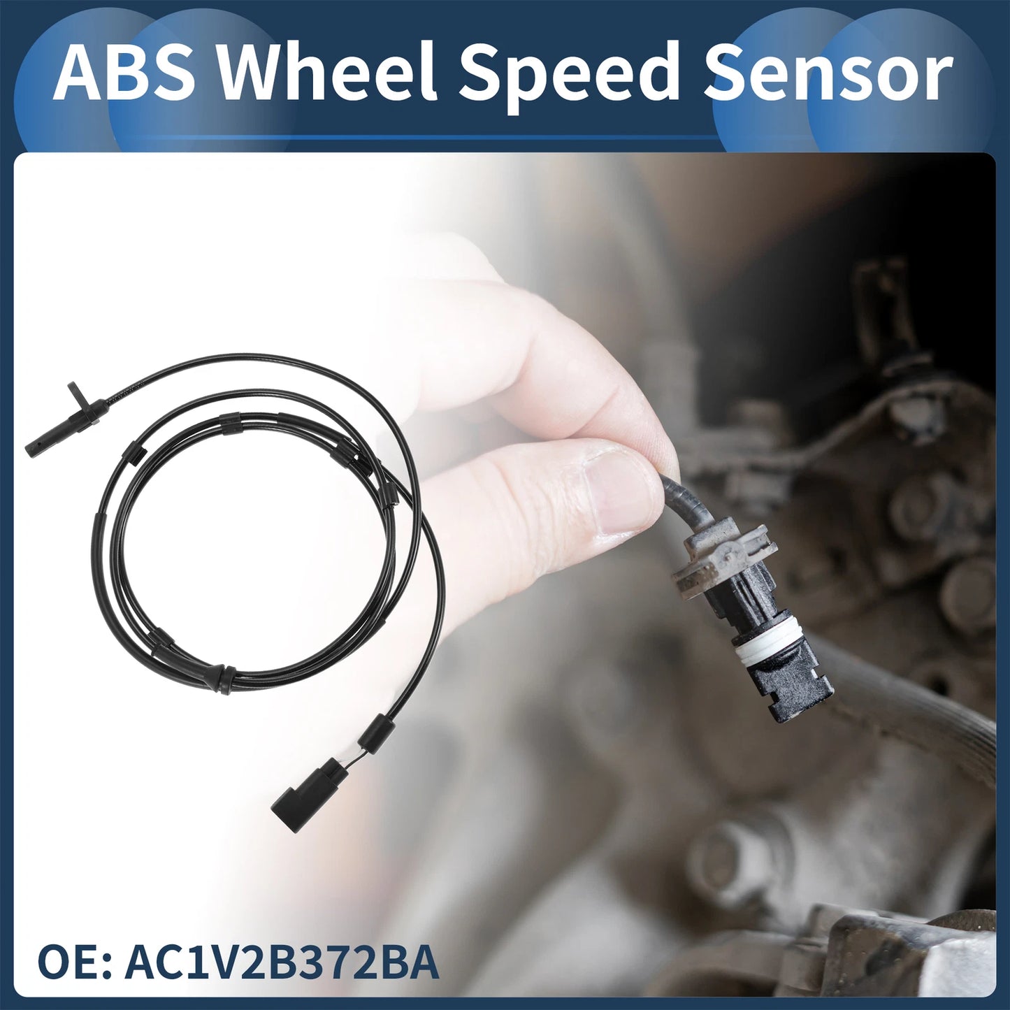 ABS Wheel Speed Sensor for Ford Transit Box Rear Right (No.AC1V2B372BA)