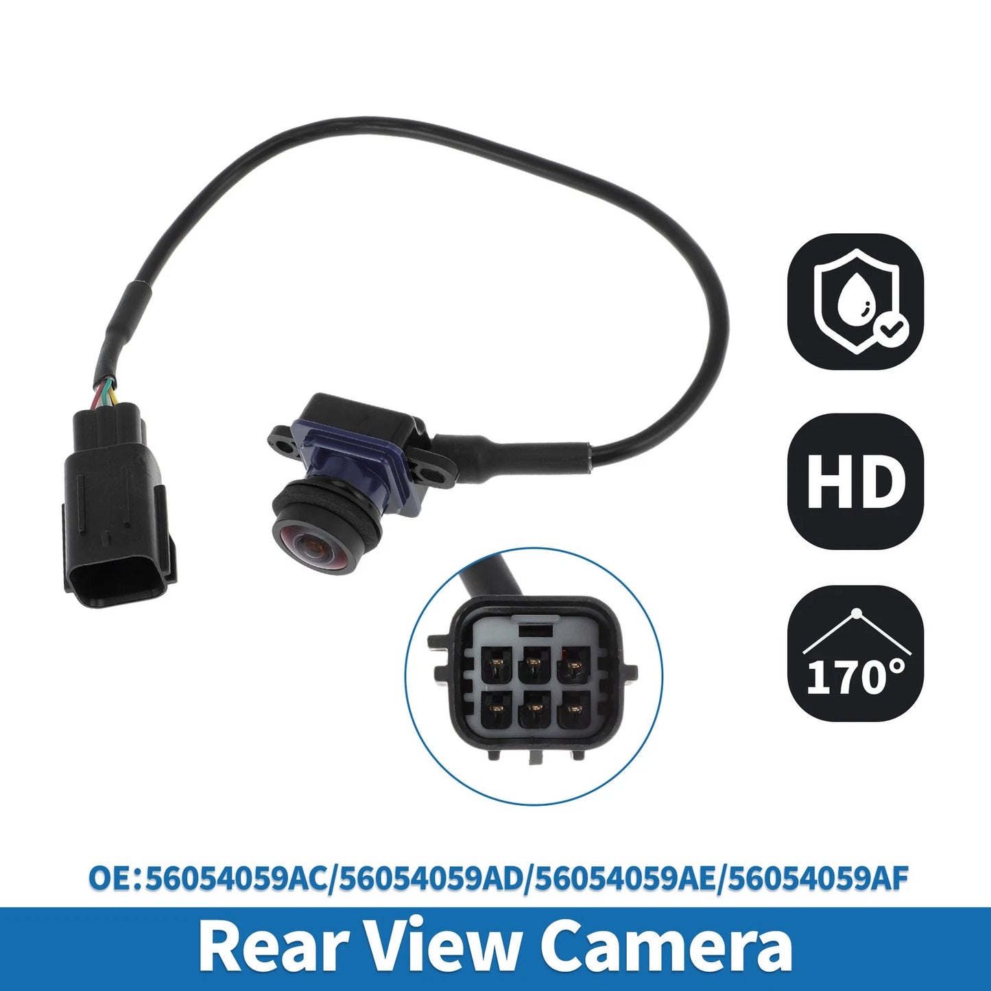Rear View Park Assist Backup Camera for Dodge Durango (2011 - 2013)