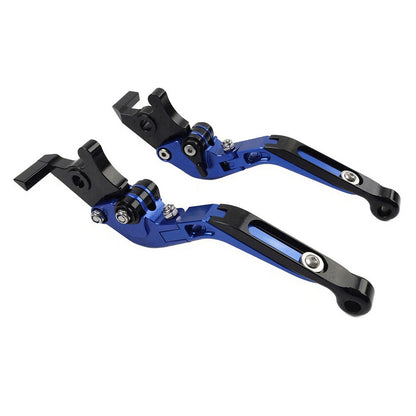 CNC Blue Extendable Brake Clutch Levers for Yamaha MT-15 M-SLAZ XSR155